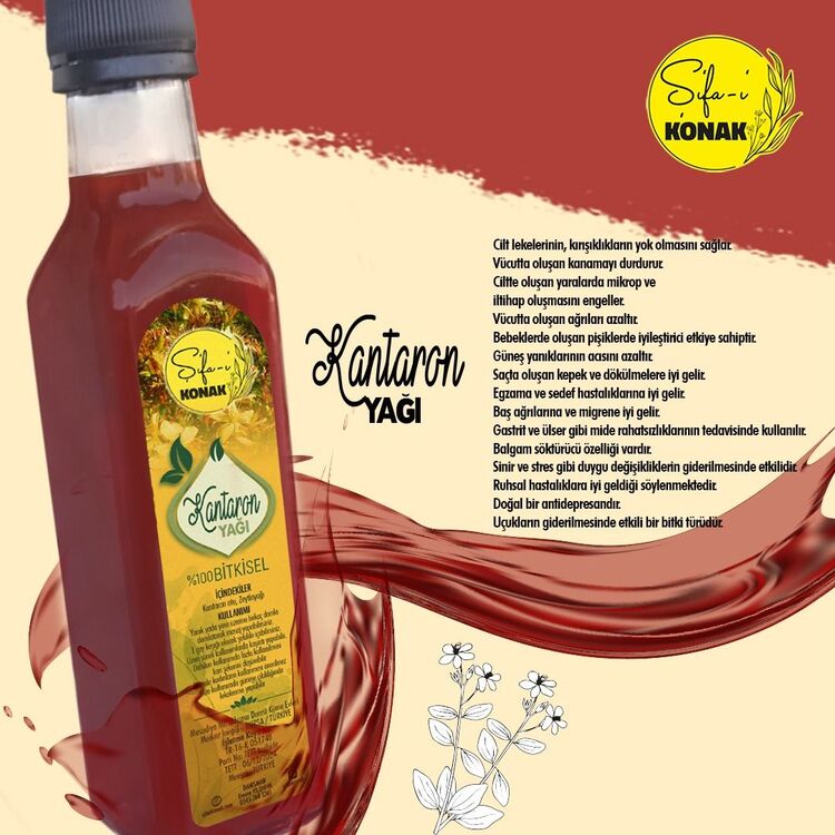 Kantaron Yağı 250ml